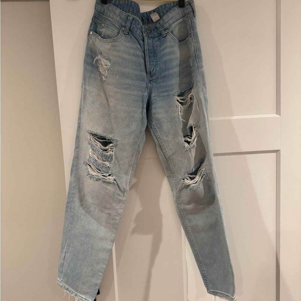 Light Blue Denim Jeans‎